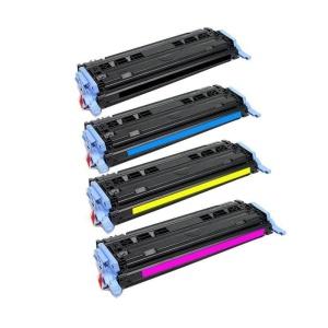 4x Toner Compatible HP laserjet color 1600 2600 2605