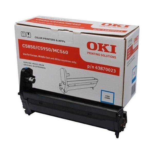 Tambor de imagen Cian original OKI C5850
