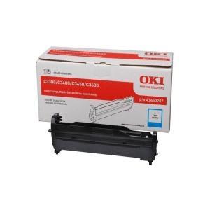 Tambor de imagen Cian original OKI C3300