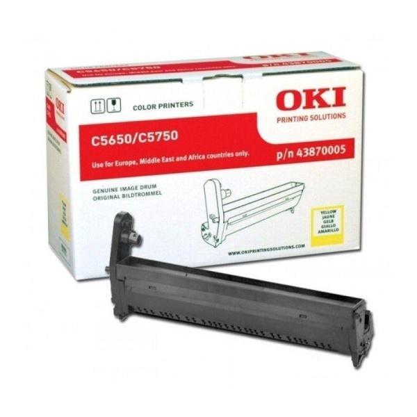 Tambor de imagen Amarillo original OKI C5650