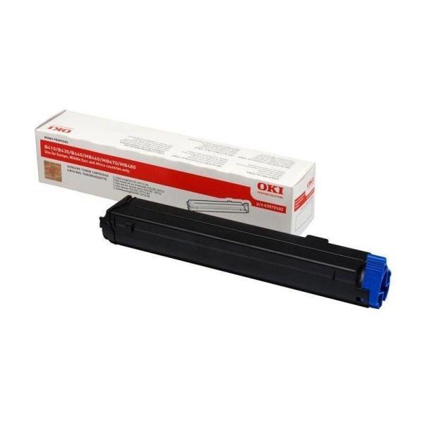 Cartucho de tóner Negro original OKI 43979102