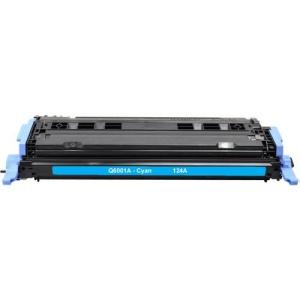 Compatible  Toner HP laserjet Q6001A Cyan 1600 2600 2605 124A