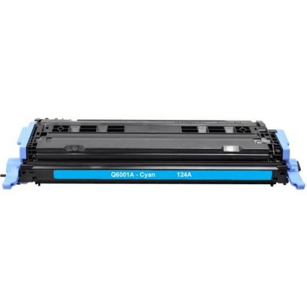 Compatible Toner HP laserjet Q6001A Cyan 1600 2600 2605 124A