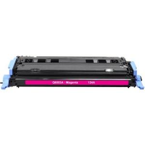 Compatible  Toner  HP laserjet Q6003A Magenta 1600 2600 2605 124A