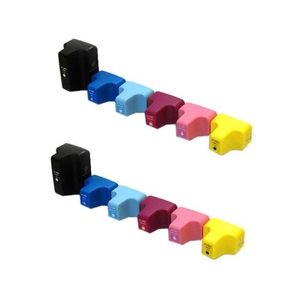12x COMPATIBLES HP 363 hp363