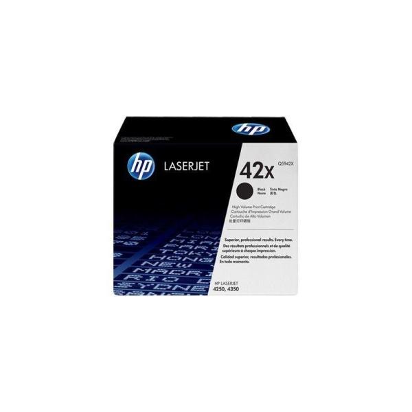 Cartucho negro de impresión HP LaserJet Q5942X