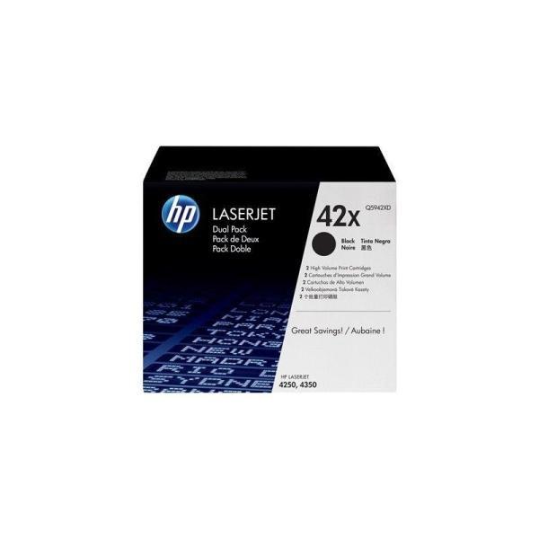 Cartucho negro de impresión HP LaserJet Q5942X