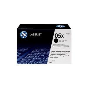 Cartucho de impresión en negro HP LaserJet CE505X con tecnología de impresión inteligente (CE505X)
