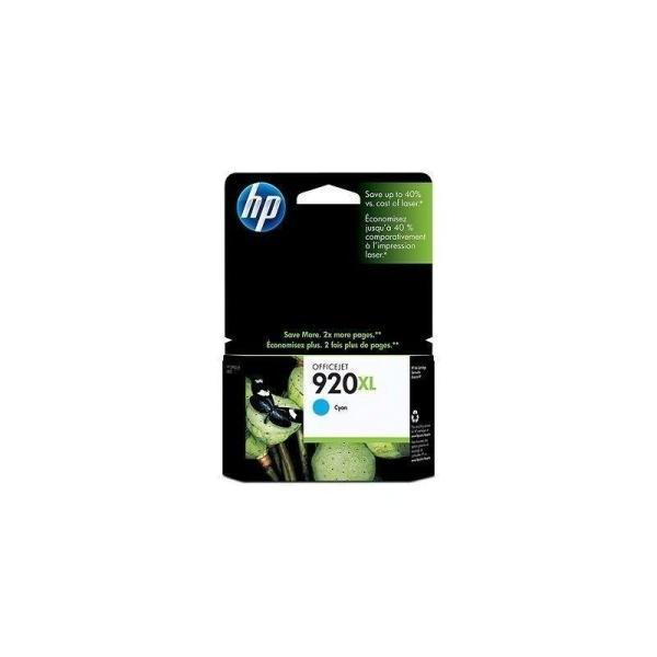 Cartucho de tinta cian HP 920XL Officejet CD972AE