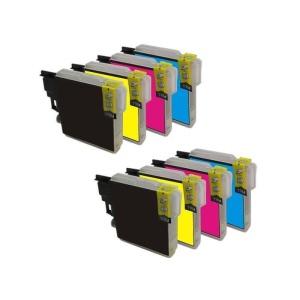 Cartucho de tinta compatible Brother LC985BKBP