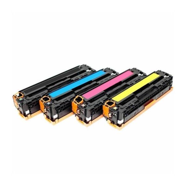 4 x Toner Rem. HP laserjet cc530a cc531a cc532a cc533a