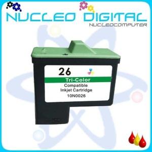 Cartucho de tinta compatible Lexmark 10N0026