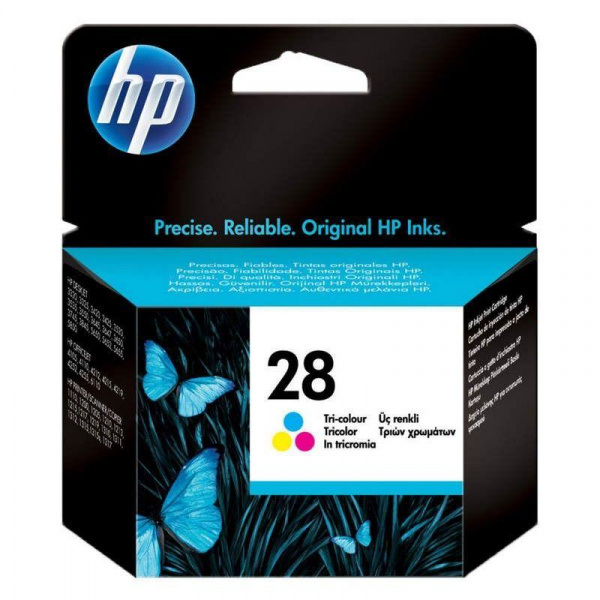 Cartucho de inyección de tinta tricolor HP 28 (C8728A)