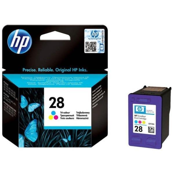 Cartucho de inyección de tinta tricolor HP 28 (C8728A)