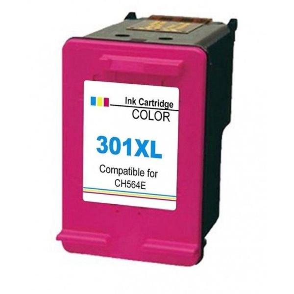 Tinta tricolor HP 301 XXL Remanufacturado (CH564EE)- HP301
