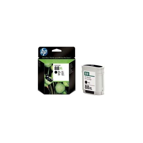 Cartucho de tinta negra Officejet HP 88XL (C9396AE)-