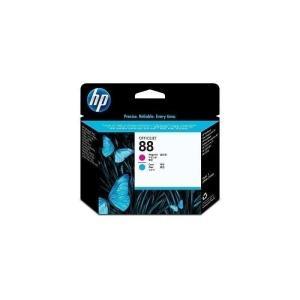 Cabezal de impresión magenta y cian Officejet HP 88 (C9382A)-