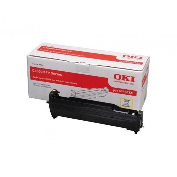 Tambor de imagen Amarillo original OKI C3520