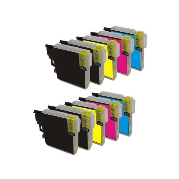 Cartucho de tinta compatible Brother LC980