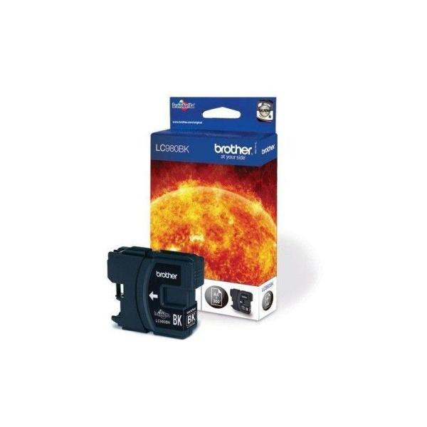 Cartucho de tinta Negro original Brother LC980BK