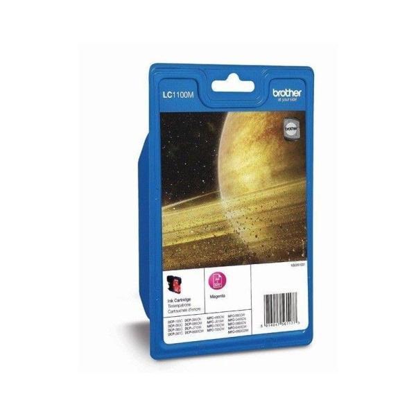 Cartucho de tinta Magenta original Brother LC1100M