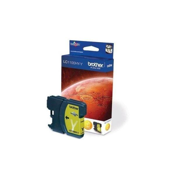 Cartucho de tinta Amarillo XL Alta Capacidad original Brother LC1100HYY