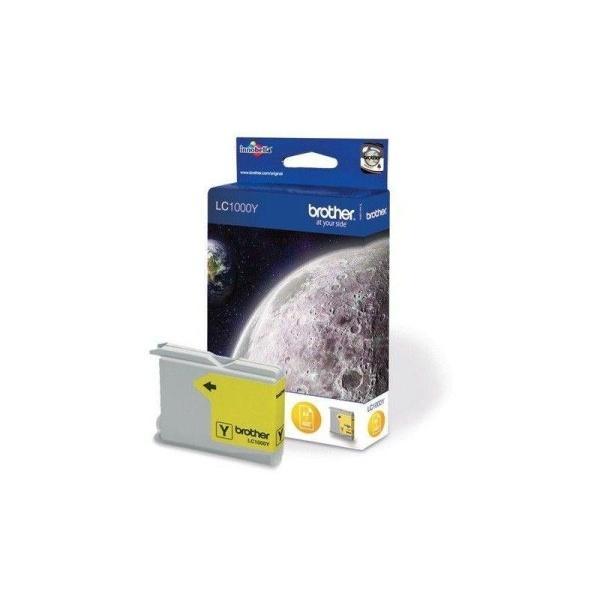 Cartucho de tinta Amarillo original Brother LC1000Y