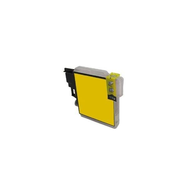 Cartucho de tinta compatible Brother LC980Y