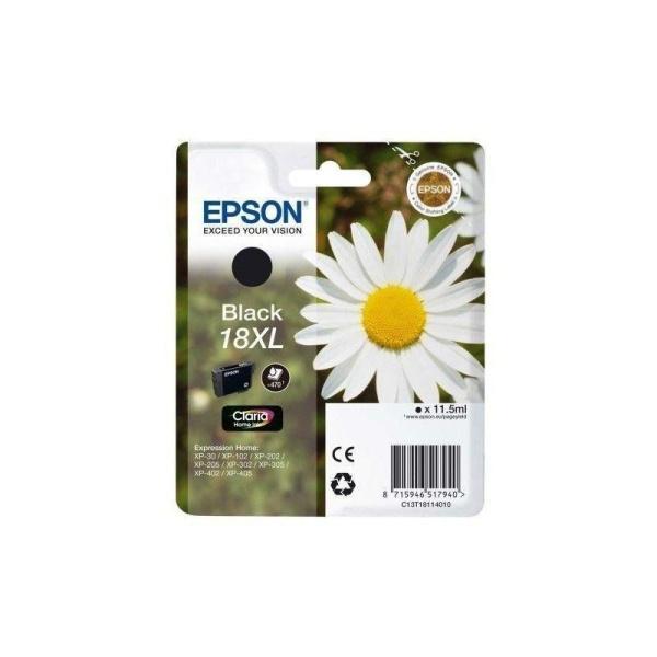 Cartucho de tinta Negro XL original Epson 18XL