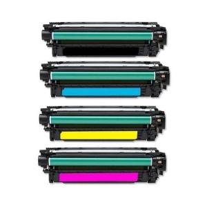 4x Tóner compatible para HP LaserJet color CE400A CE401A CE402A CE403A 507A