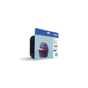 Pack de 4 cartuchos (BK/C/M/Y) de tinta Innobella™ LC123VAL