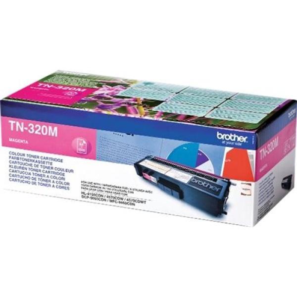 Cartucho de tóner Magenta original Brother TN320M
