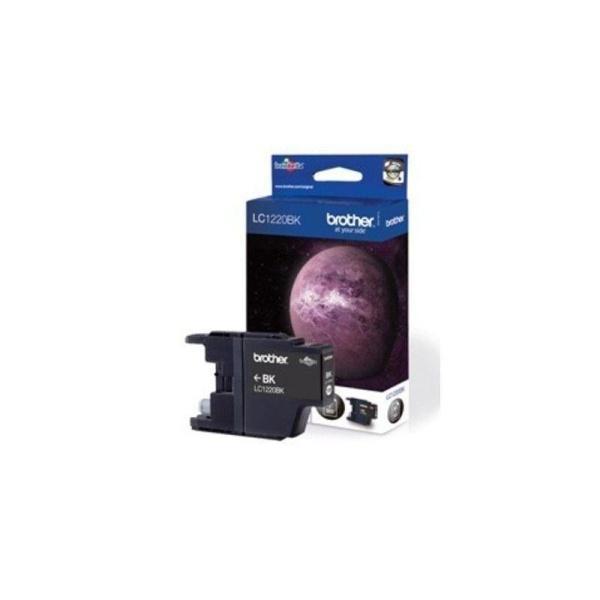 Cartucho de tinta Negro original Brother Lc1220Bkbp