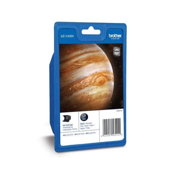 Cartucho de tinta Negro original Brother LC1240BKBP