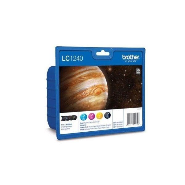 Cartucho de tinta original Brother LC1240VALBP