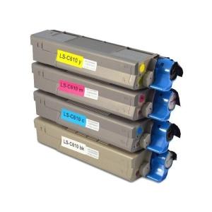 Cartucho de tóner compatible OKI C610