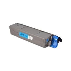 Cartucho de tóner Cian compatible OKI C610