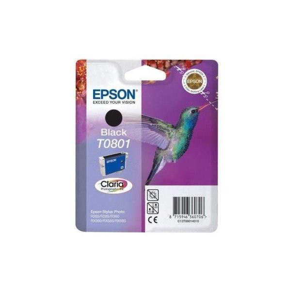 Cartucho de tinta Negro original Epson T0801