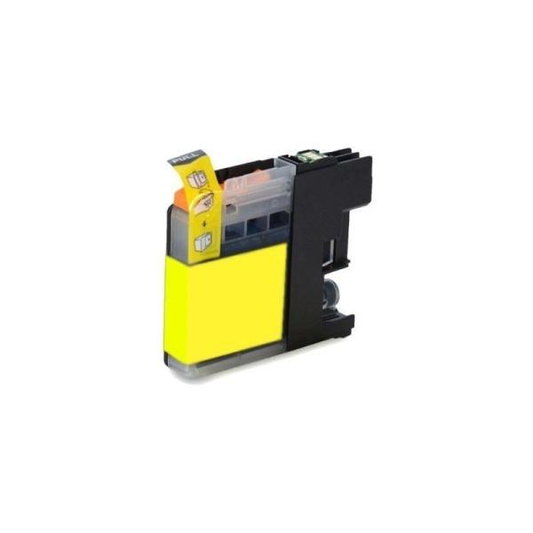 Cartucho de tinta Amarillo compatible Brother LC123Y