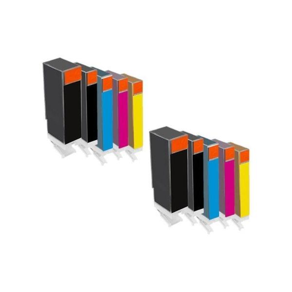 10 Tintas compatibles HP 364 XL HP364XL CN684EE CB322EE CB323EE CB324EE CB325EE