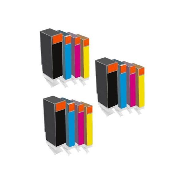 12 cartuchos compatibles HP 364 XL HP364XL CN684EE CB323EE CB324EE CB325EE