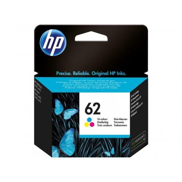 Cartucho de tinta original HP 62 tricolor C2P06AE
