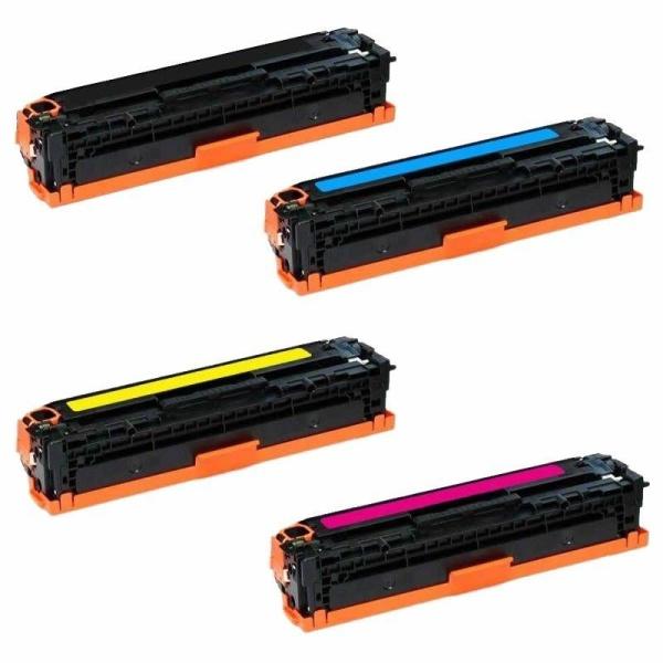 4 x Toner compatible para HP Laserjet color 312X CF380X CF381A CF382A CF383A