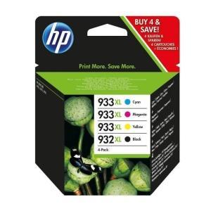 Pack ahorro HP 932XL + 933XL 4 cartuchos de tinta C2P42AE