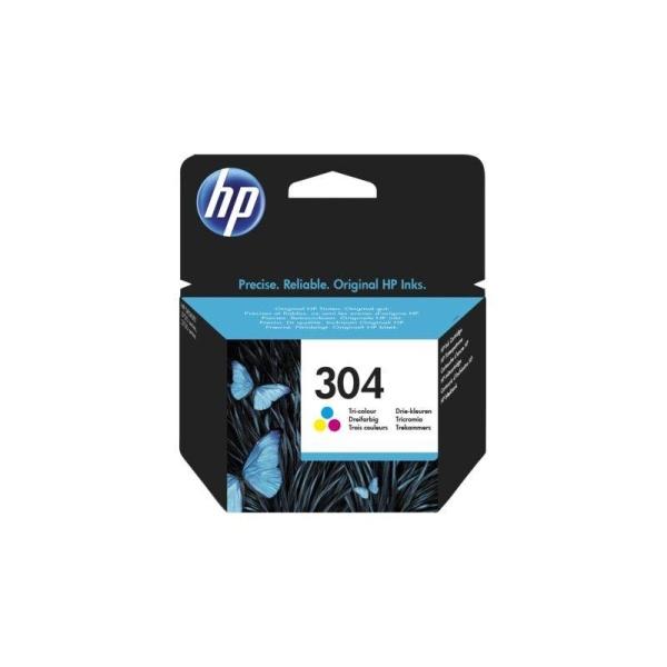 Cartucho de tinta Tricolor original HP 304 N9K05AE