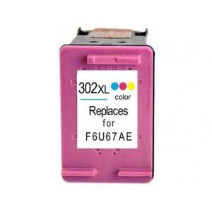 Hp 302 Xl Tricolor Cartucho De Tinta remanufacturado F6U67AE