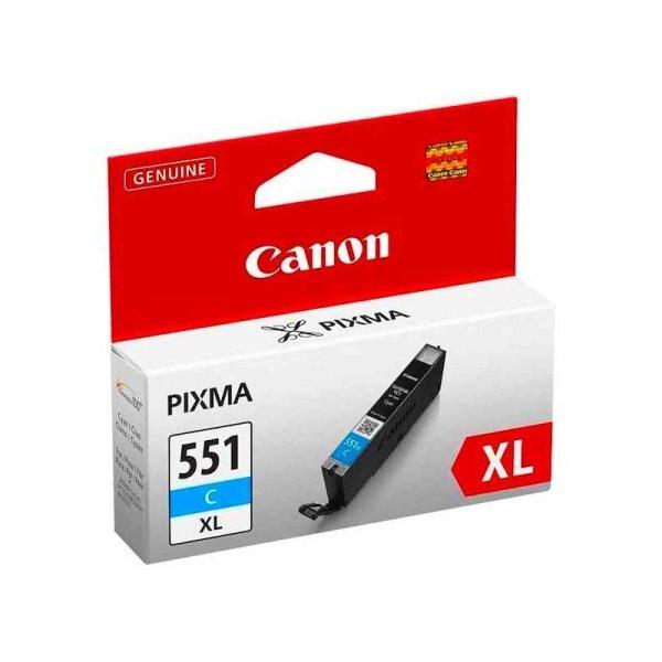 Cartucho de tinta Cian XL original Canon CLI551CXL