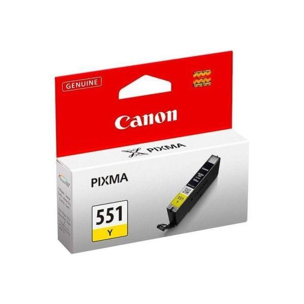 Cartucho de tinta Amarillo original Canon CLI551Y