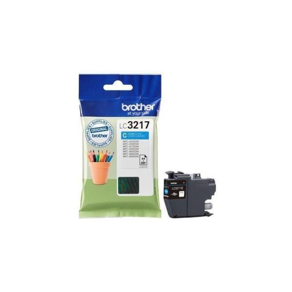 Cartucho de tinta Cian original Brother LC3217C