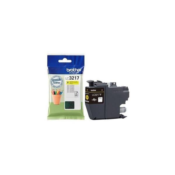 Cartucho de tinta Amarillo original Brother LC3217Y